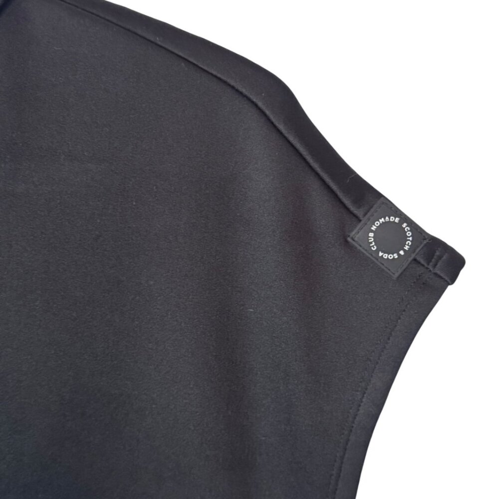 Scotch&Soda Club Momade black sleeveless top with self-tie straps size L - Picture 5 of 7